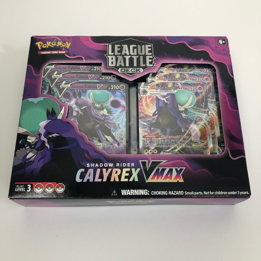 Pokémon League Battle Deck - Shadow Rider Calyrex VMAX NEW